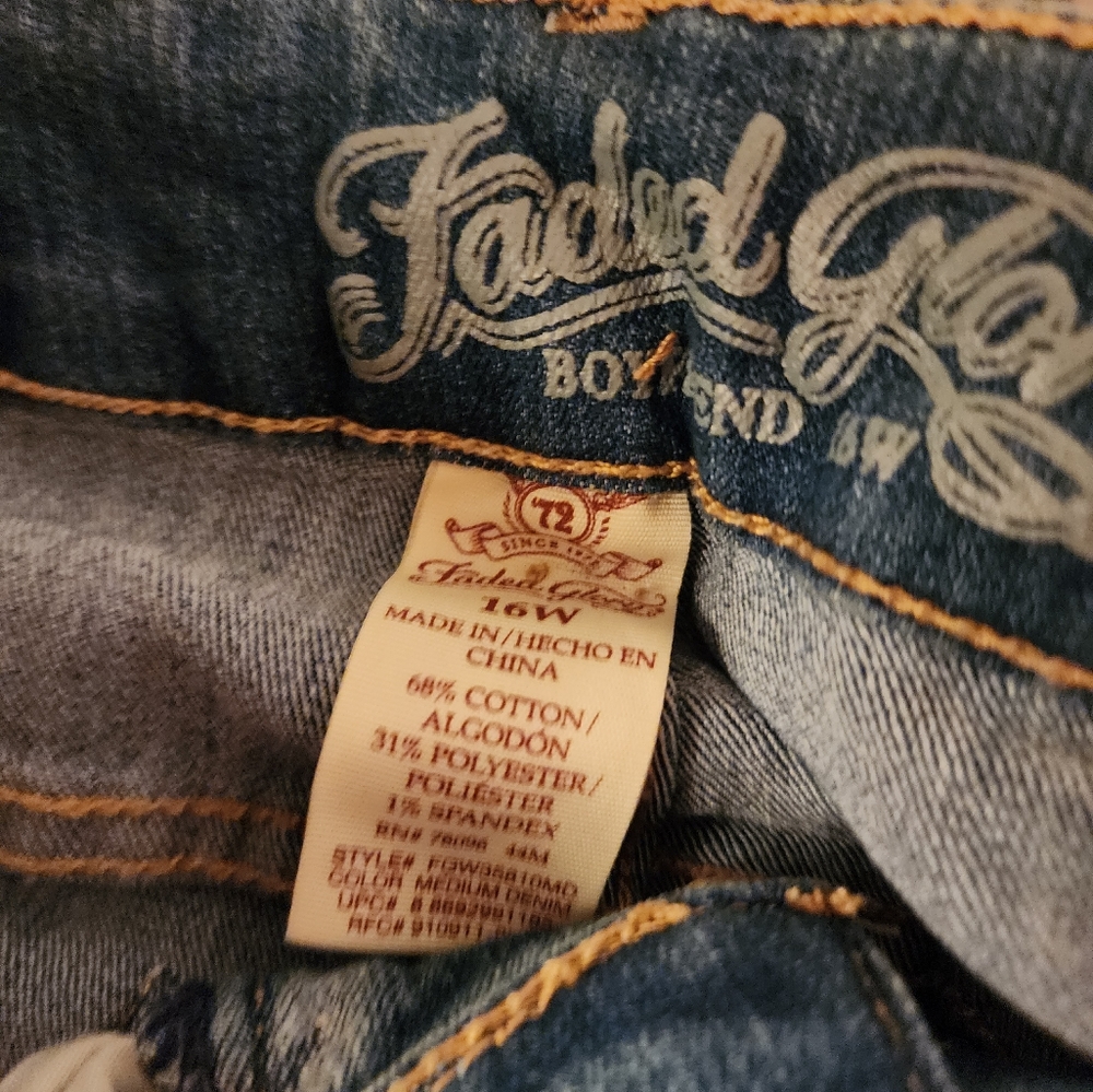 Faded Glory size 16 pants - Picture 3 of 4